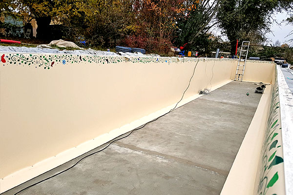 Premier mur tendu